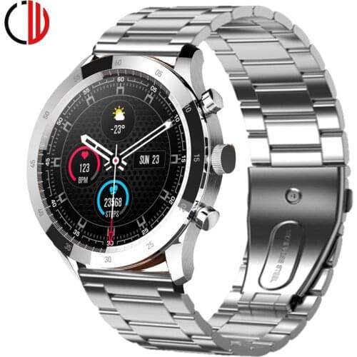 CZJW Smart Watch Men New Full Touch Screen Sport Fitness Tracker Smartwatch men IP67 Waterproof Build-in Game Android Ios Phone