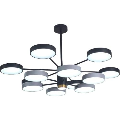 Modern Minimalist Living Room LED Ceiling Lamp Bedroom Dining Room Light Chandelier Indoor Fixture Lustres Factory Direct Sales