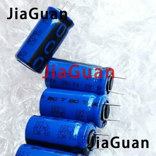 10PCS NEW VISHAY BC KO136 25V470UF 10X20MM electrolytic capacitor KO 136 470UF 25V 136KO 470uF/25V PH 25V 470UF