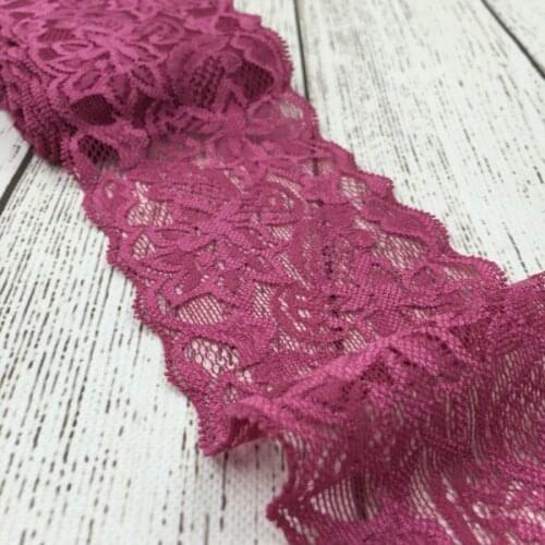 10yards/color/pack 3 inch wide Tulle Lace Trim Lace Ribbon for Ornaments Elastic Lace Stretch for Baby Girls Hair Accessories