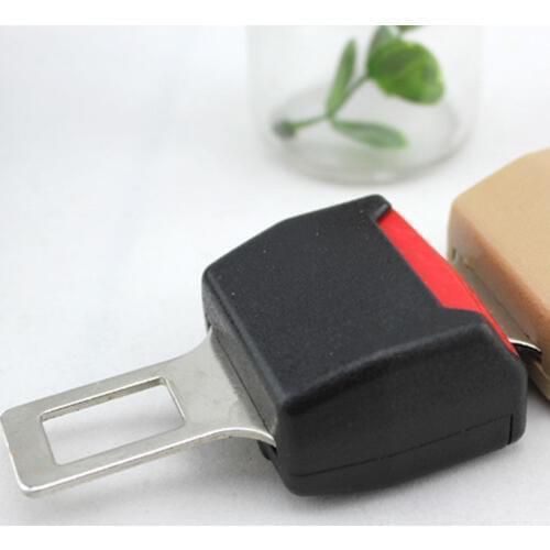20pcs Wholesale Universal car safety seat belt plug-in converter dual-use belt Extension Extender Buckle Plug Button Auto Parts
