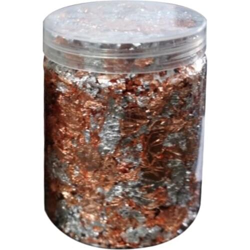 3g Imitation Golden Leaf Flake Luxury Resin Art Decorations Painting Fillings F3MF