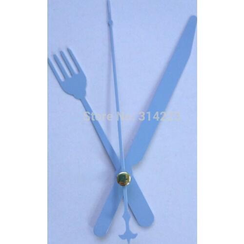 50set Quartz Clock Movement for Clock Mechanism Repair DIY clock parts accessories clock needle Not bent Blue hands bz041