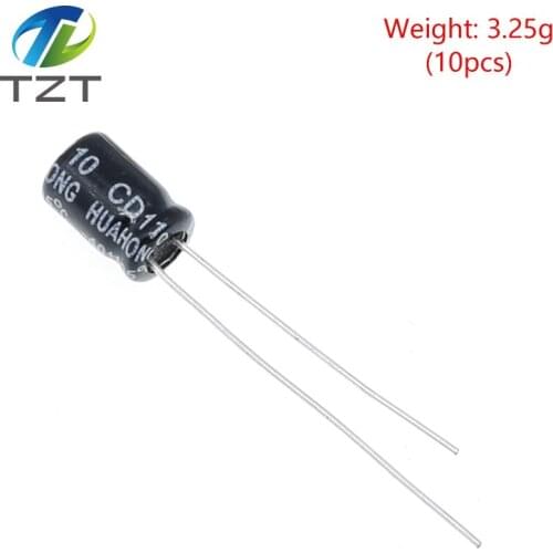 50PCS Higt quality 25V47UF 5*7mm 47UF 25V 5*7 Electrolytic capacitor