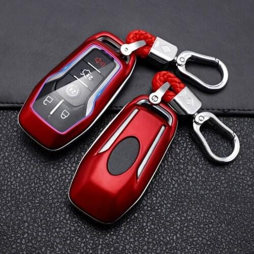 Car Key Case For Ford F-150 Explorer Fusion Mustang Remote Control ABS Car Key Fob Case Cover Case