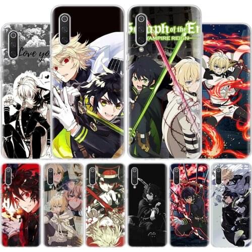 Seraph of the end 2 Anime Cover Phone Case For Xiaomi Note 10 Mi 11 9 8 CC9 5X 6X 9T 10T A3 Poco X3 NFC F1 Pro Lite + Coque A1 A