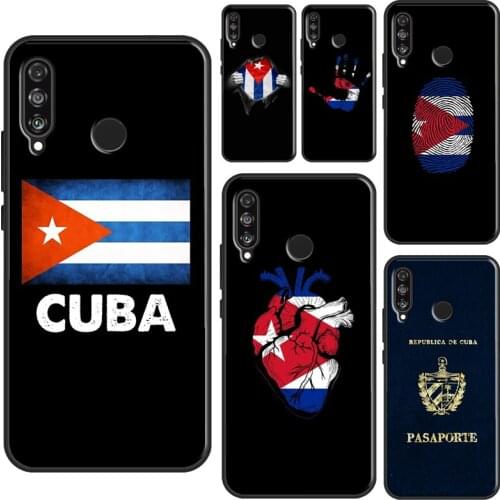 Cuba Flag Case For Huawei P30 Pro P20 P40 Lite P Smart 2021 Nova 5T For Honor 8X 9X 9S 10 X Lite