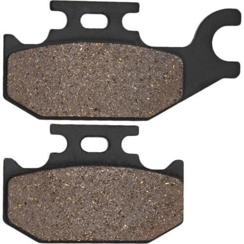 Cyleto Motorcycle Front Left and Rear Brake Pads for CAN-AM Outlander Max 500 STD 4X4 2007 2008 2009 2010 2011 2012