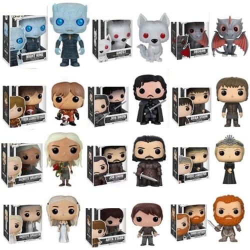 FUNKO POP Game of Thrones Samwell ARYA STARK JON SNOW DAENERYS JAIME LANNISTER MOUNTAIN Petyr Figure Collection Model Hot Toy Gi