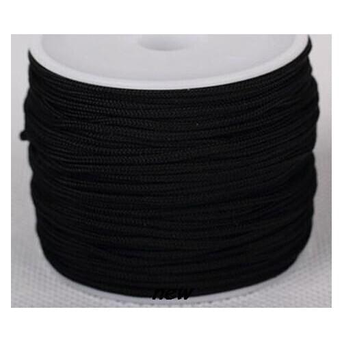 Dfg34ite mixed 1 5mm nylon 160M/175yards/lot Chinese knot tread cord String Nylon Rope crystal