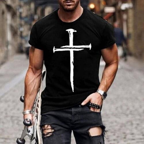 Mens 3D printed T-shirt O-neck casual short-sleeved tops Spring and summer Street fashion 2021 Harajuku Comfortable lining shir