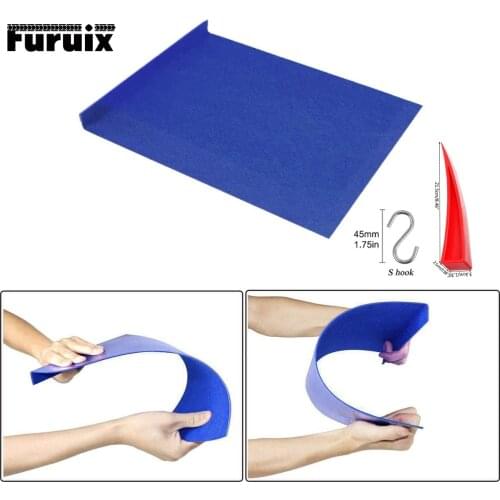 Dent Repair Tools Kit Window Guard with Felt Red Wedge and S-Hook for Car Paintless Dent Removal