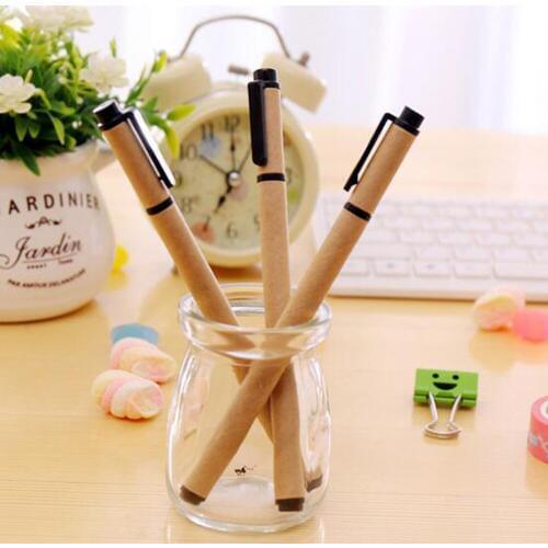 Limit Shows 0.5mm Creative Kraft Paper Gel Pens Ink Marker Pen School Office Supply Pen Gift for kid