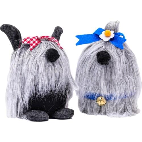 Dog Couple Plush Dolls Stuffed Animal Toys Soft Hugging Plushie Stuffed Plush Animals Plush Keychains Peluche Fluffy