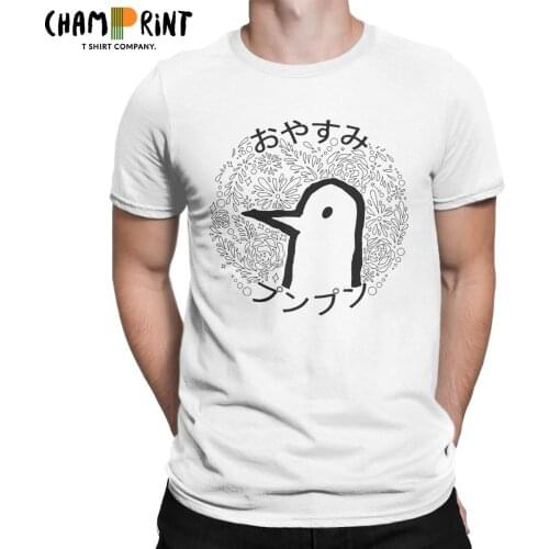 Goodnight Oyasumi Punpun Men T Shirt Leisure Tees Short Sleeve Round Neck T-Shirt Pure Cotton Plus Size Clothing