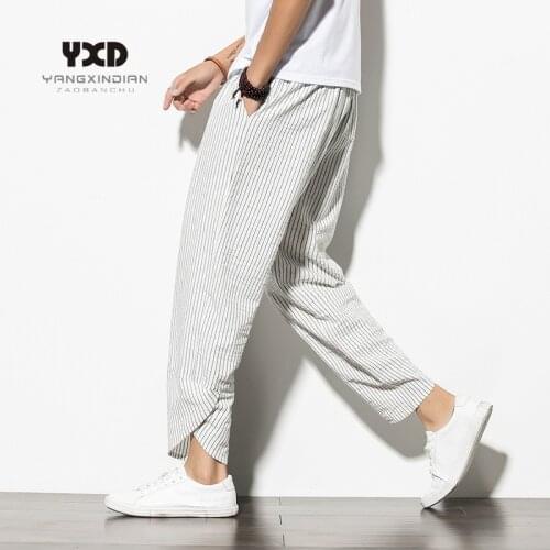 Yangxindianzaobanchu Mens Summer Pants