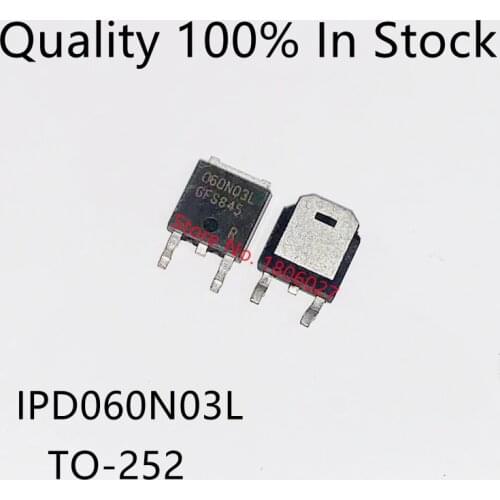 10PCS/ LOT IPD060N03L TO-252 / CEU83A3G CEU83 / IPD088N06N3 / IPD50N08S4-13 4N0813/ IPD50R950CE/ 2N06L64 / IPD040N03L /AOD2908