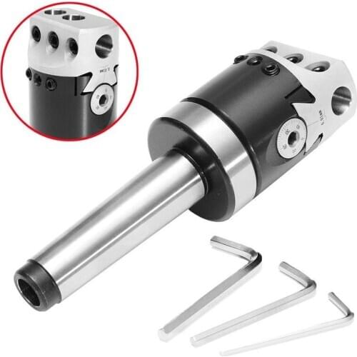 50mm MT3-M12 Boring Bar for Lathe Milling Lathe Tools Tool Kit Set of Tools Accessories