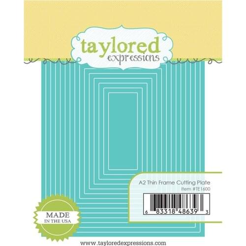 A2 Thin Frame Cutting Plate 2021 Arrival New Metal Cutting Dies Scrapbook Diary Decoration Stencil Embossing Template DIY