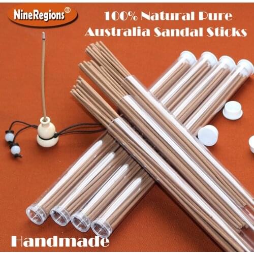 10g high quality Handmad pure natural West Australia Sandalwood incense sticks porta incenso room freshener encens home scen