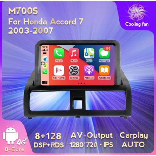6G+128G Android Car Radio Multimedia Video Player for Honda Accord 7 2003 2004 2005 2006 2007 2008 2DIN Navigation GPS 2 din