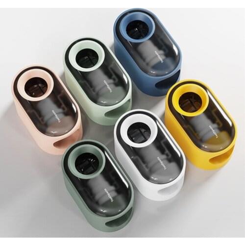 2021 New Automatic Toothpaste Squeezer Wall Hanging Free Punching Lazy Bathroom Toothpaste Squeezing Dispenser