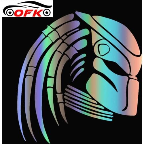 Car Stickers Decor Motorcycle Decals Predator Decorative Accessories Creative Sunscreen Waterproof PVC,14cm*15cm