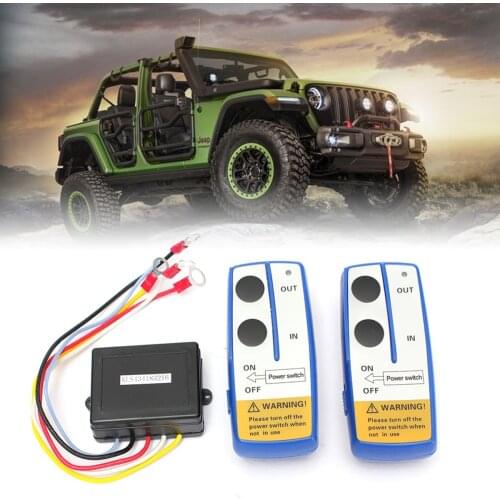 DC 12V Wireless Winch Remote Control Kit Switch Handset for Car ATV SUV UTV Truck Accessories
