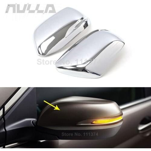 For Honda CR-V CRV 2013 2014 2015 2017 2018 Chrome Car Side Door Rearview Turning Mirror Decor Cover Trim Decoration Accessories