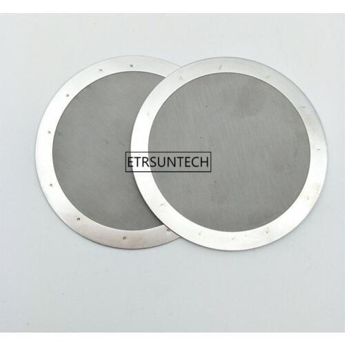 Coffee Screen Filter Morden Solid Stainless Steel Reusable Washable Filter Mesh For Coffee Maker Reusable Filter 100pcs