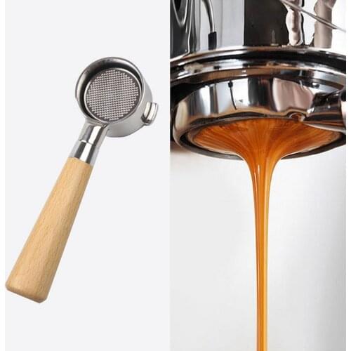 Coffee Bottomless Portafilter 51mm Filter Holder Replacement Filter Basket Handle Coffee Accessories For Home Bar