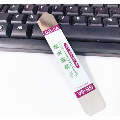 Metal Flat Spudger Soft Blade Pry Bar Open Repair Tool kit for Mobile Phone Electronic Broken Screen Glue Removal