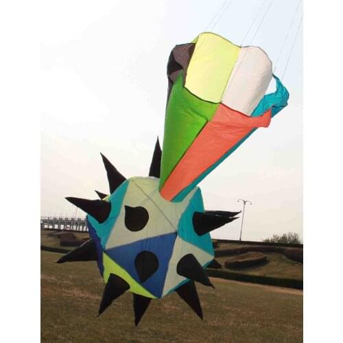 Fly rod huge Jack kite hammer clips grafting rainbow nylon fabric pilotage trainer kites led for umbrella inflatable toys soft