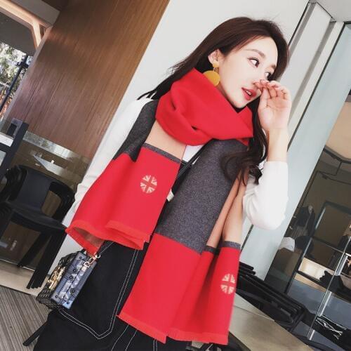 2019 new Autumn Winter Soft Scarf for Women Cashmere Scarves Neck Warm Pashmina Shawl Plaid Tassels Poncho bufanda mujer shawl