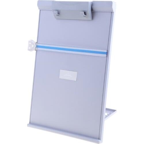 H05B Plastic Adjustable Computer Document Holder Book Rack Stand Reading Typing Frame Office