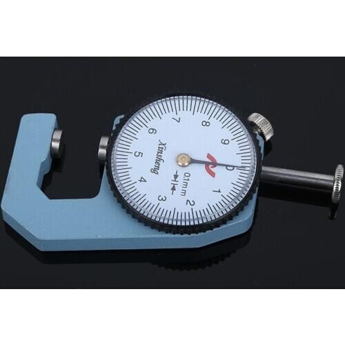 Thickness Measuring Instrument Precision Alloy Steel Handheld Portable Precision Jewelry Leather Thickness Measuring Tools