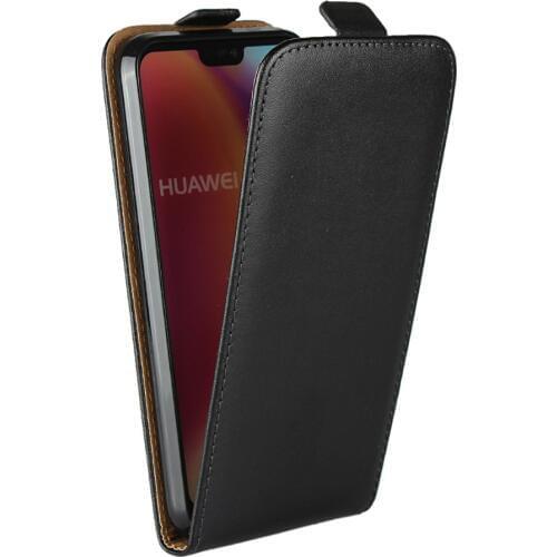 Vertical Flip Cases For Huawei P20 Lite Leather Magnetic Flip Phone Case Cover Bag