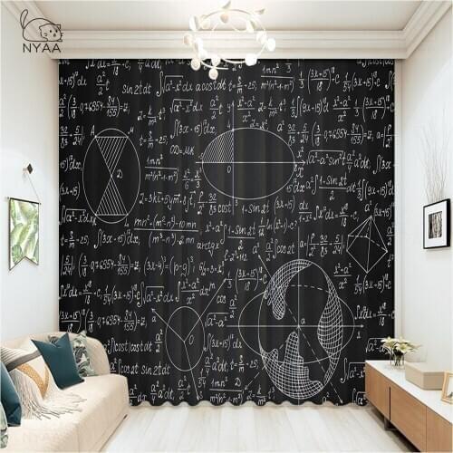 Vintage Education Background Formula Curtain Valance Curtains For Bedroom Short Decoration Curtains Kitchen Window Micro Shading
