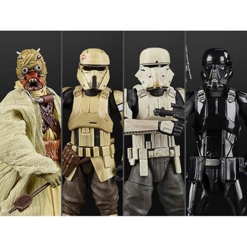 Star Wars: The Black Series Archive Collection Wave 4 Set of 4 Figures Death Trooper Tusken toys for children