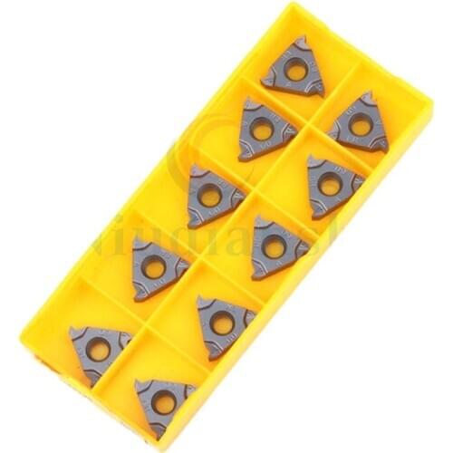 10pcs 16ER A60 G60 AG60 16IR A55 G55 AG55 HS5125 High hardness CNC lathe carbide Cutting Inserts Threading Blades Free shipping