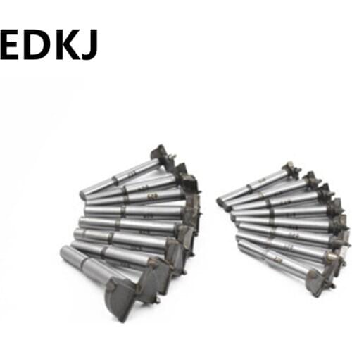 16 pcs/set Carpentry Alloy Hole Opener 15-35mm woodworking flat-wing drill bit Woodworking Tool Woodworking Forstner Drill Bit