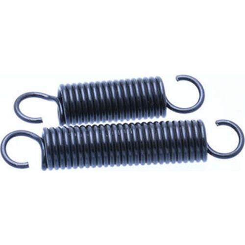 2Pcs 1.4mm WD 9mm OD Hook Springs Steel Steaming oven pull Stretch spring Length 30mm-65mm