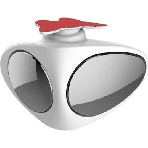 Car Blind Spot Mirror Spot Convex Mirror 360 Degree Rotatable Car Exterior Rear View Parking Mirror Safety 3 Colors