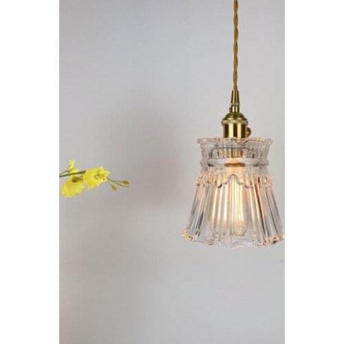 Coffee Shop Single Pendant Lights Simple single head small Kitchen Kitchen led Lamp Light Hanging Living Room Lighting