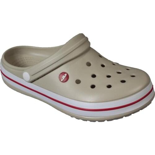 YAZKIŞ Male Cream Doctor Nurse Cook Cross Style Slippers