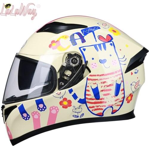 MotorFansClub Motorcycle Modular Full Face Helmet Off-Road Dirt Bike Motorcycle Flip Up Dual Visor Sun Shield Fit for Compatible