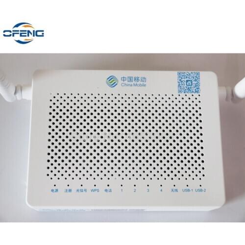 9PCS Original ZTE F673A V9 GPON ONU ONT 4GE+1Tel+2USB+Wifi 2.4G/5G English Firmware Optic Fiber Network Terminal,no box