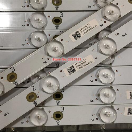 16pcs led backlight strip for VIZIO LBM500P0204-AI-3 TPT500DK-QS1 REV:SC1E TPT500DK1-QS1 P502UI-B1E LTM6RKBQ /P502UI-B1E LTY6RKB