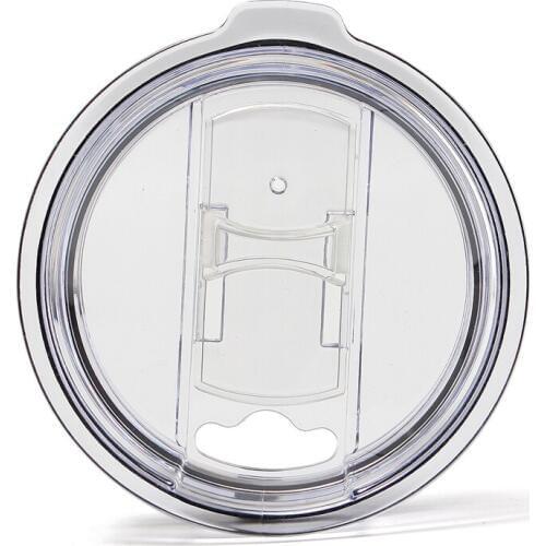 Practical Food Grade PP 30 Ounce Splash Spill Proof Clear Mugs Cup Lid Replacement Fit Vacuum Lid For YETI Rambler Tumbler Cup