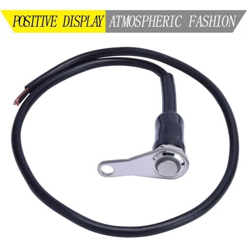 Motorcycle Switch Power Stainless Steel Led Adjustable Button Handle Motorbike Headlight Practical Mount On Off Accessories